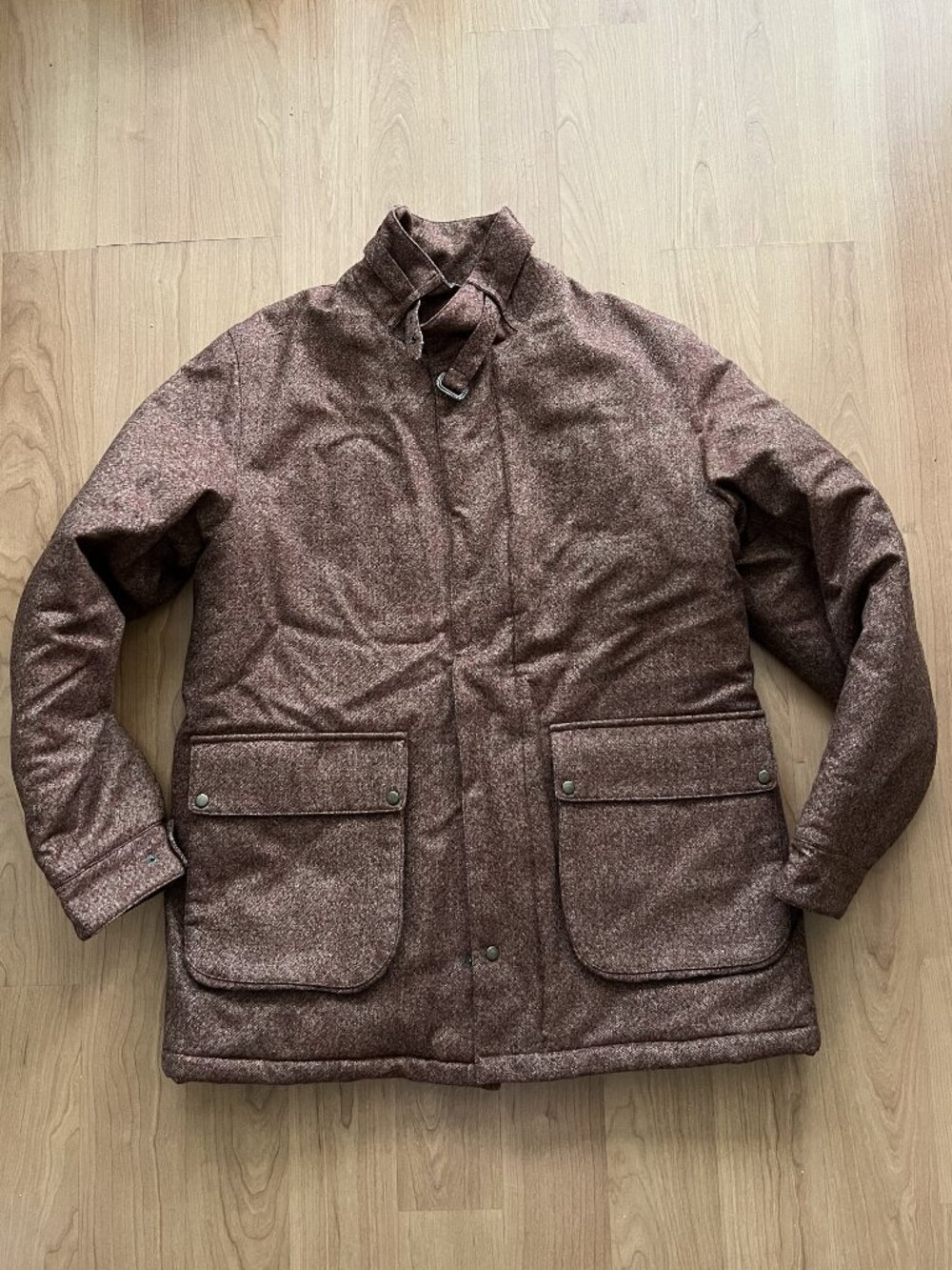 Paul Smith Loro Piana Storm System Wool Car Coat – Made in Italy